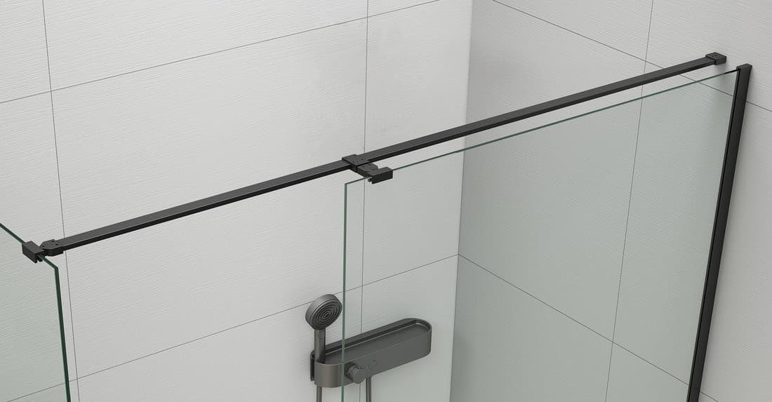 TRINITY/VARIO uniwersalny wspornik do kabin 1400mm, czarny mat