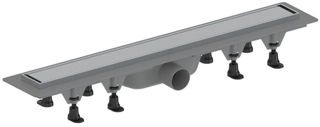 FLIDO odpływ liniowy z rusztem ze stali nierdzewnej do płytek, L-710, DN50