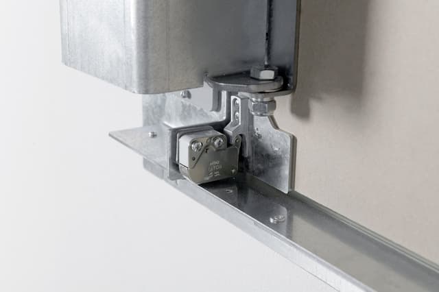 ZARZ drzwiczki rewizyjne pod płytki 40x40cm, otwieranie klik-klak, kółko podporowe