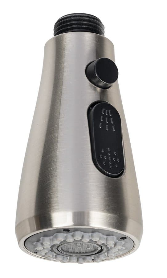 Wysuwana wylewka prysznicowa do baterii zlewozmywakowej 1/2", nikiel