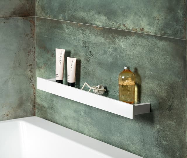 PATRON półka szklana 58cm, biały