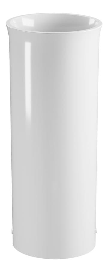 THE NEW YORKER ceramiczna umywalka wolnostojąca przy ścianie, 40x89x40cm, biały