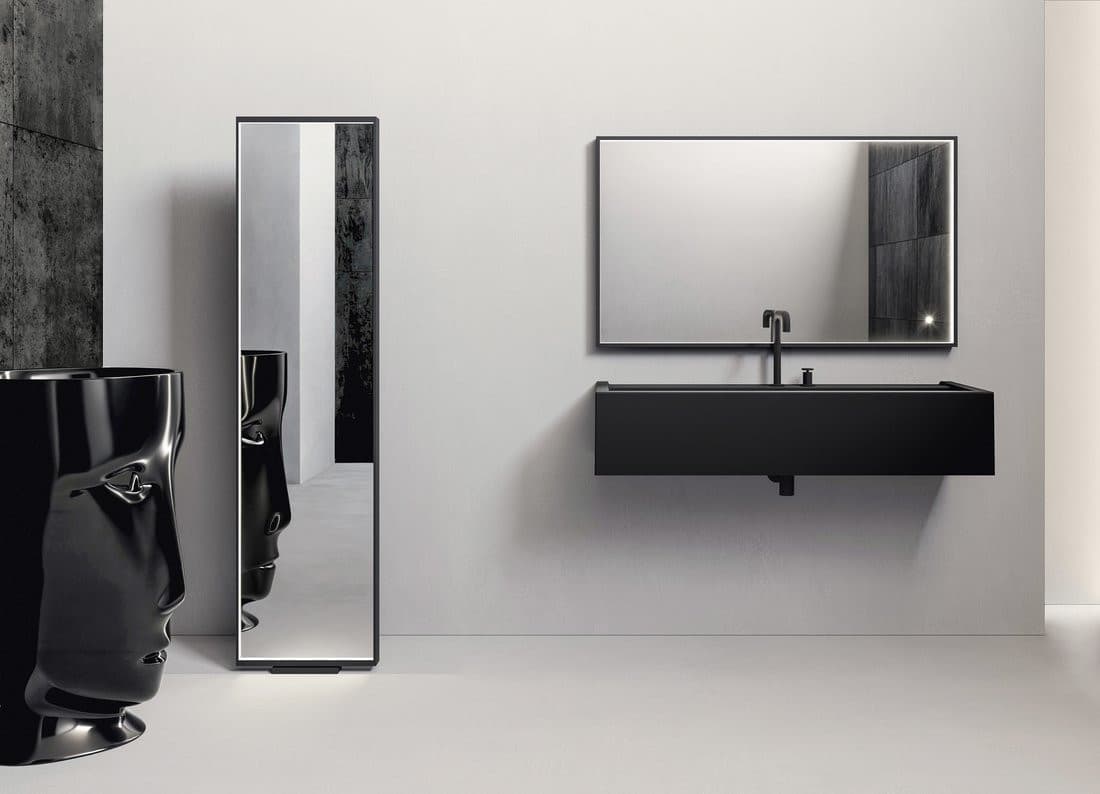 KANAAL umywalka ceramiczna 120x40cm, biały