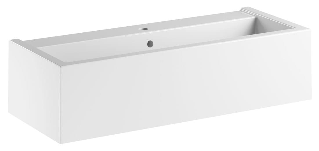 KANAAL umywalka ceramiczna 100x40cm, biały