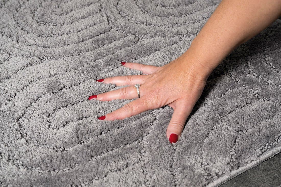 RIST dywanik łazienkowy, 50x80cm, 100% polyester, antypoślizgowy, czarny