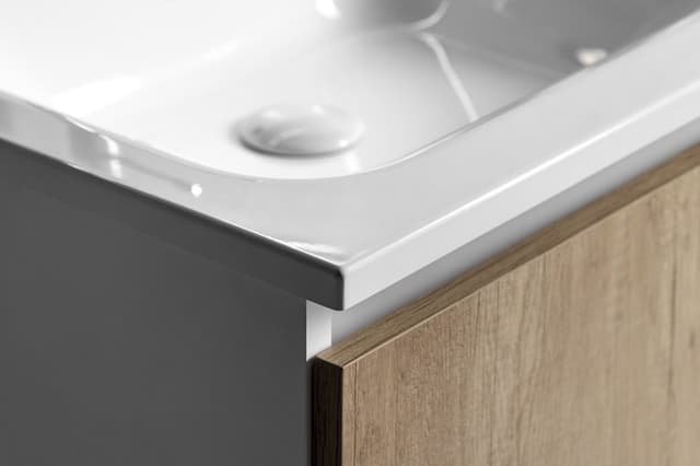 ARECA umywalka kompozytowa, 91x51,5cm, biały