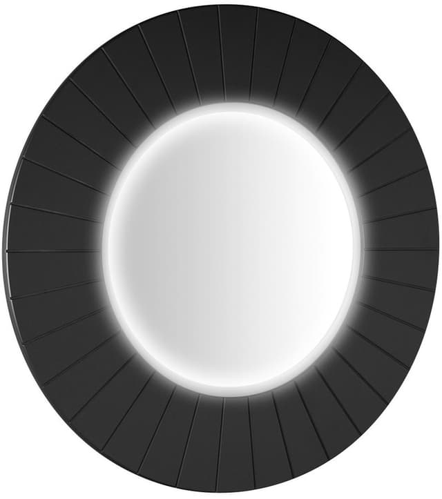LUMIRO STRIP okrągłe lustro z oświetleniem LED w ramie średnica 90cm, carina