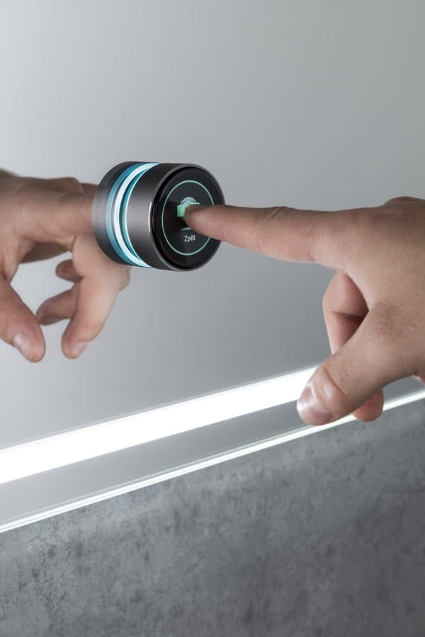 GEMINI lustro z LED oświetleniem 120x60cm, inteligentne funkcje