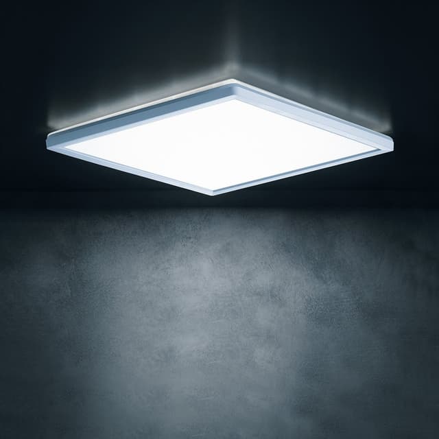 AZPO lampa sufitowa LED 300x300mm, 17,5W, 3000/4000/6000K, IP54, biały
