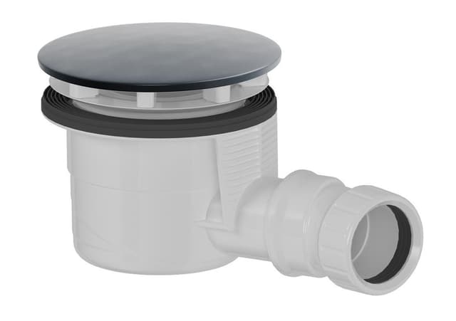 Syfon do brodzików, średnica 90mm, DN40, korek gun metal