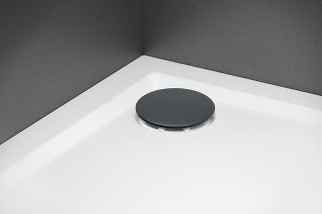 Syfon do brodzików, średnica 90mm, DN40, korek gun metal