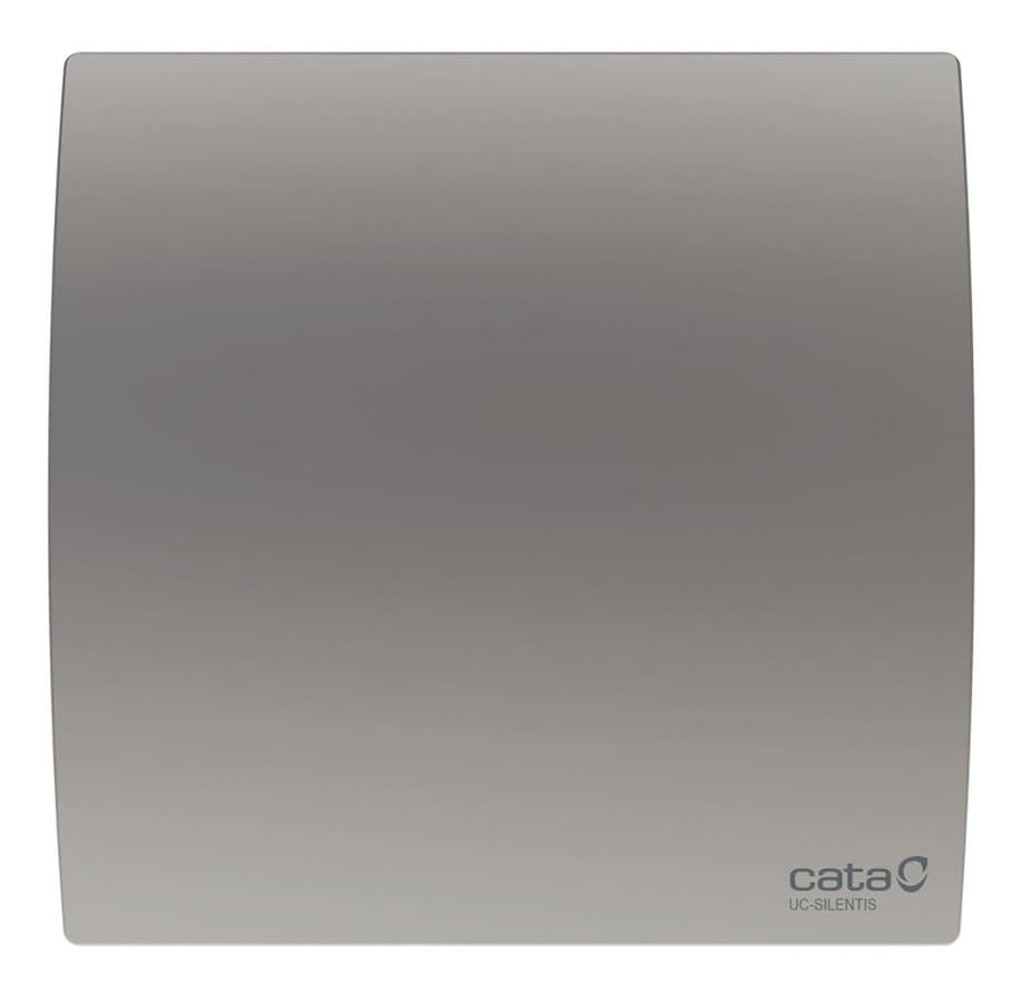 SILENTIS UC 10 wentylator łazienkowy osiowy, 8W, wylot 100mm, srebrny