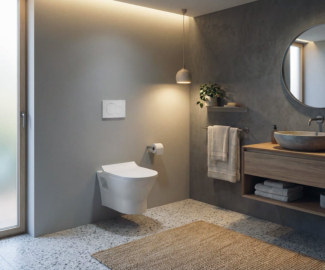 IMOGEN WC wiszące, Rimless, 36x50cm, biały