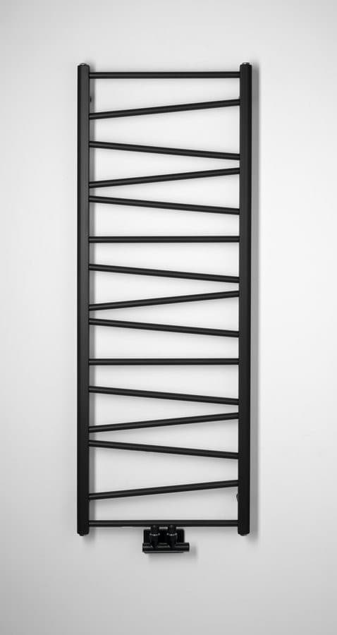 ANNALISA grzejnik łazienkowy 500x1375mm, czarny mat