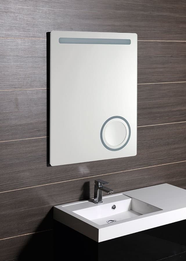 ASTRO lustro 60x80cm, LED z lusterkiem kosmetycznym