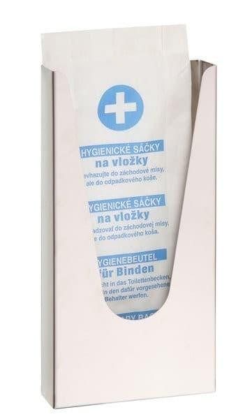 Zasobnik na torebki papierowe HygBag, stal nierdzewna (101403091)