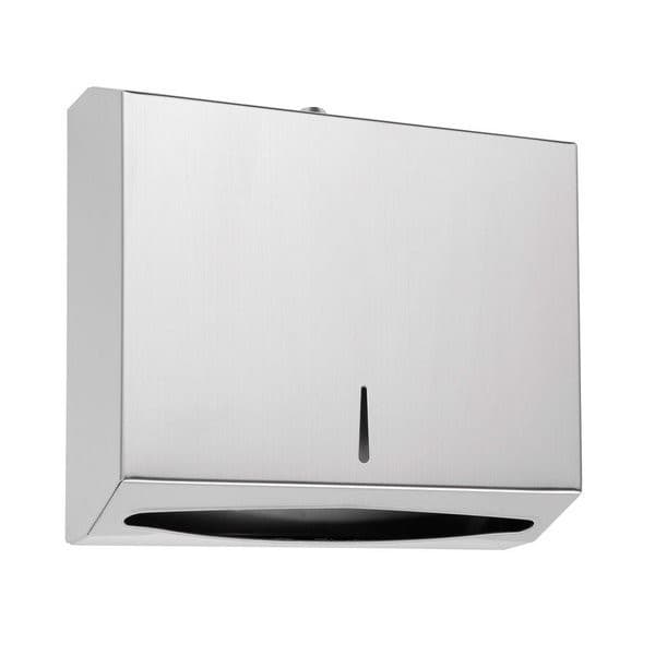 Zasobnik na ręczniki papierowe 285x265x105mm, stal nierdzewna