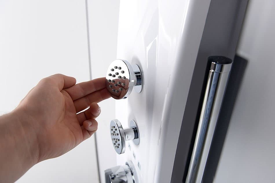 MOLA panel prysznicowy 210x1300mm z baterią termostatyczną