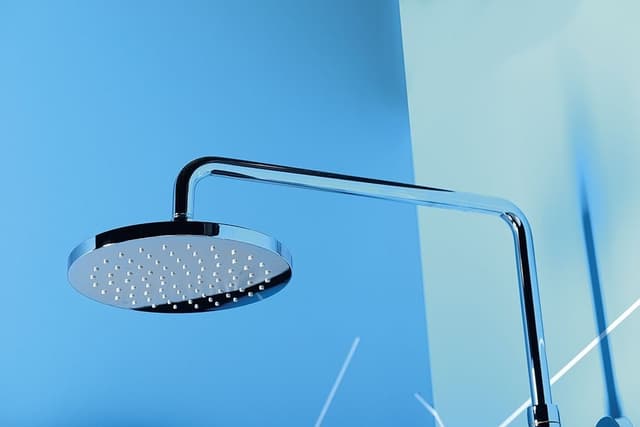 KIMURA słup wannowy z baterią termostatyczną, chrom