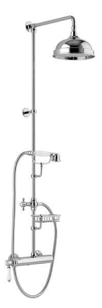 VIENNA zestaw prysznicowy z baterią i mydelniczką 1267mm