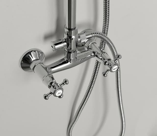 ANTEA zestaw prysznicowy z podł. do baterii, deszczownia i rączka