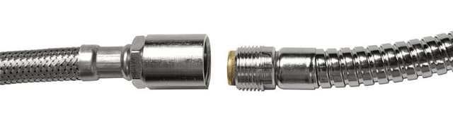 SET zamienne węże do baterii na brzeg wanny F1/2' 275cm chrom